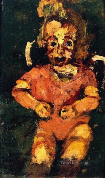 表現主義 Painting - ピンクの子供 1937 チャイム・スーティン表現主義